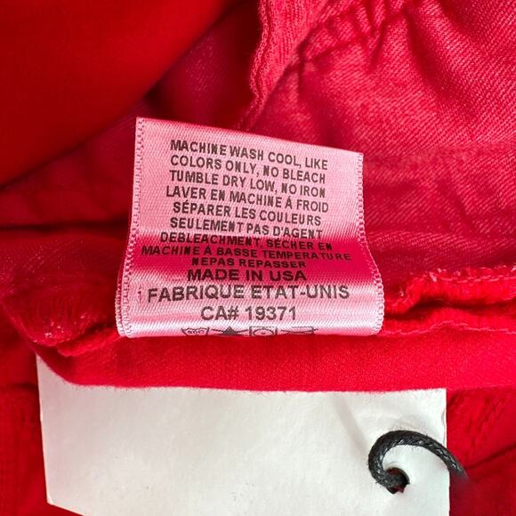 RE/DONE Mid-Rise Cropped Kick Flare Velvet Pants 25 - Picture 10 of 13